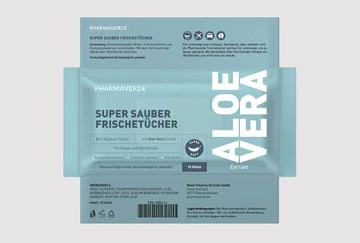 Pharmaverde Frischetücher